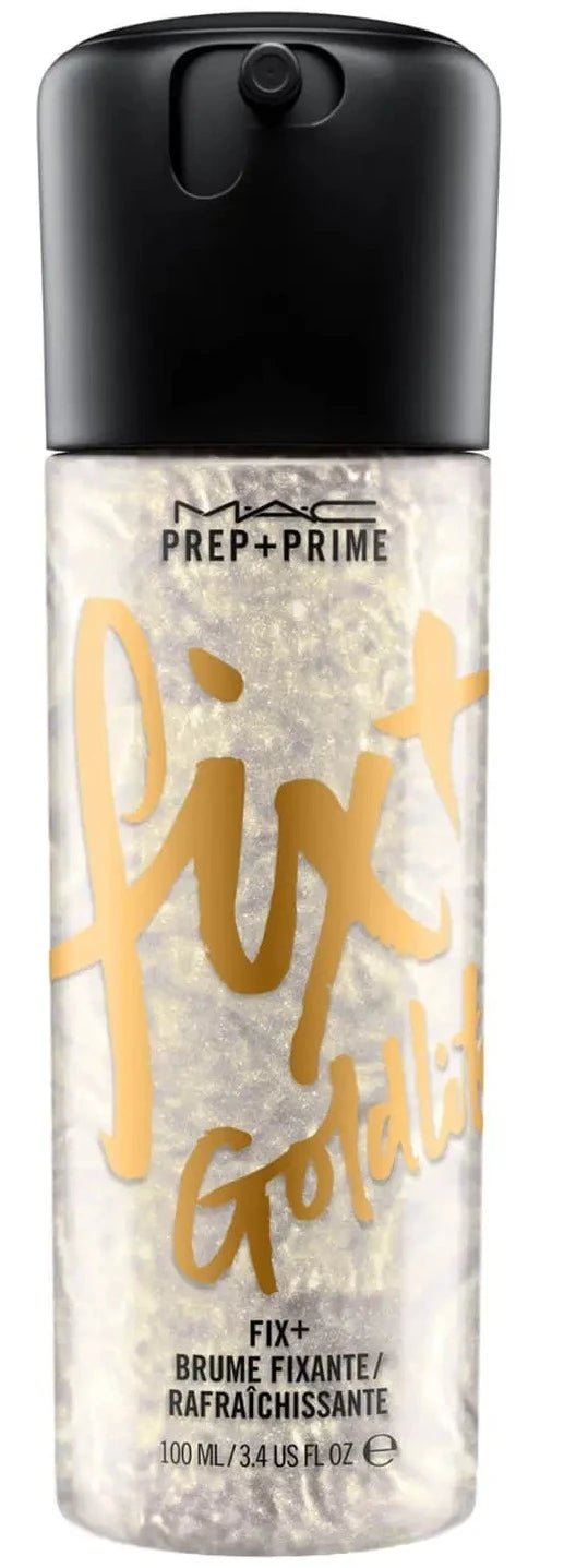 Mac Prep + Prime Fix + Shimmer Goldlite Makeup Setting Spray 100ml - MeStore - MAC