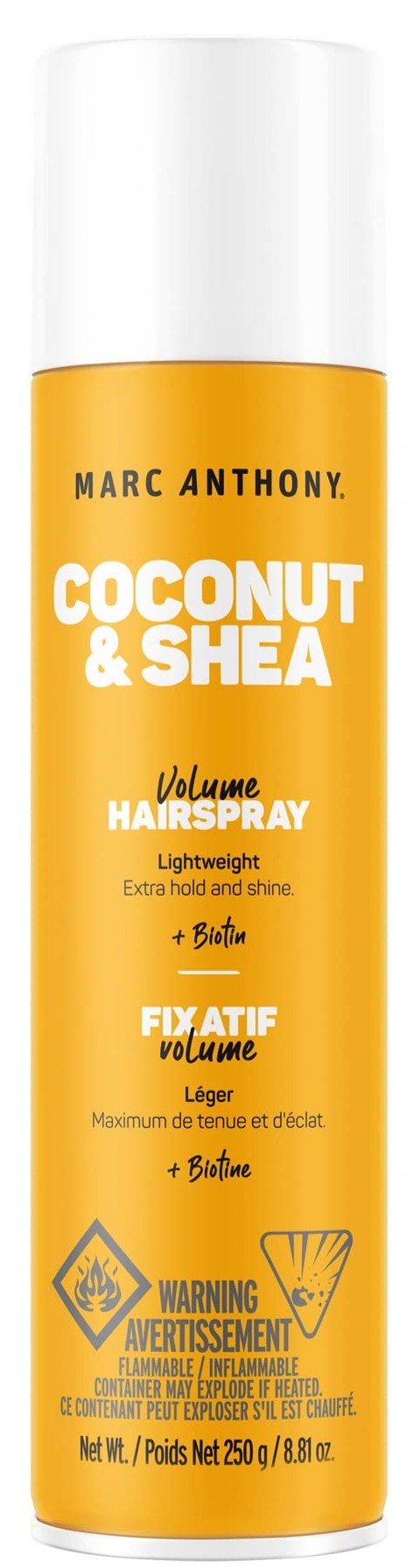 Marc Anthony Coconut Oil& Shea Butter Hairspray 260ml - MeStore - Marc Anthony