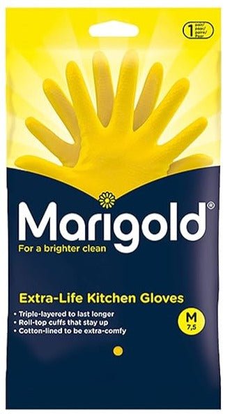 Marigold Kitchen Rubber Gloves Small - MeStore - Marigold