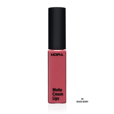 Matte Cream Lips (008, Mixed Berry) - MeStore - Moira Beauty