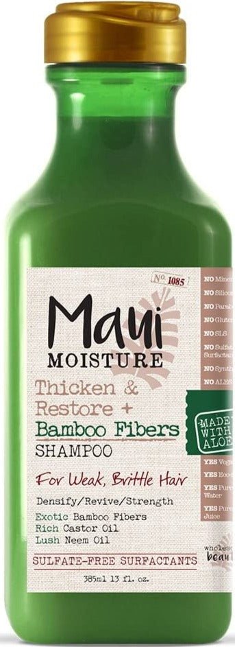 Maui Moisture Thicken & Restore+bambo Fiber Shampo - MeStore - Maui Moisture