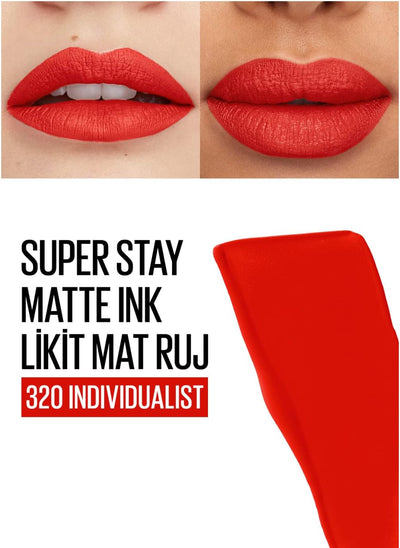 Maybelline New York Superstay Matte Ink Spiced - 320 - MeStore - Maybelline