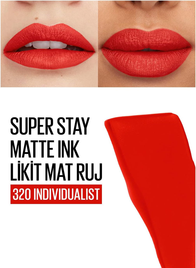 Maybelline New York Superstay Matte Ink Spiced - 320 - MeStore - Maybelline