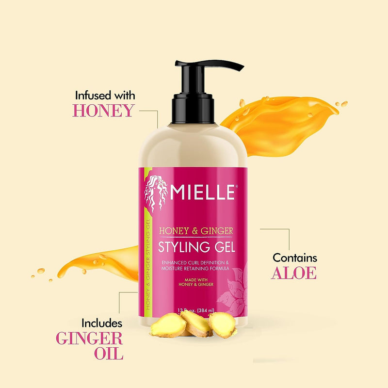 MIELLE ORGANICS - HONEY & GINGER STYLING GEL - 13 OZ - MeStore - Mielle Organics