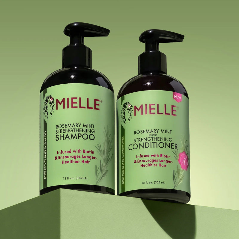 MIELLE ORGANICS - MIELLE ROSE MINT SHAMPOO 12OZ - 12 OZ - MeStore - Mielle Organics