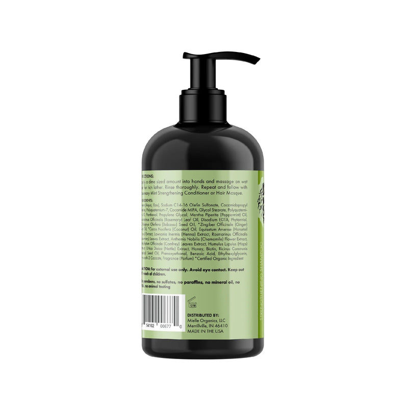 MIELLE ORGANICS - MIELLE ROSE MINT SHAMPOO 12OZ - 12 OZ - MeStore - Mielle Organics