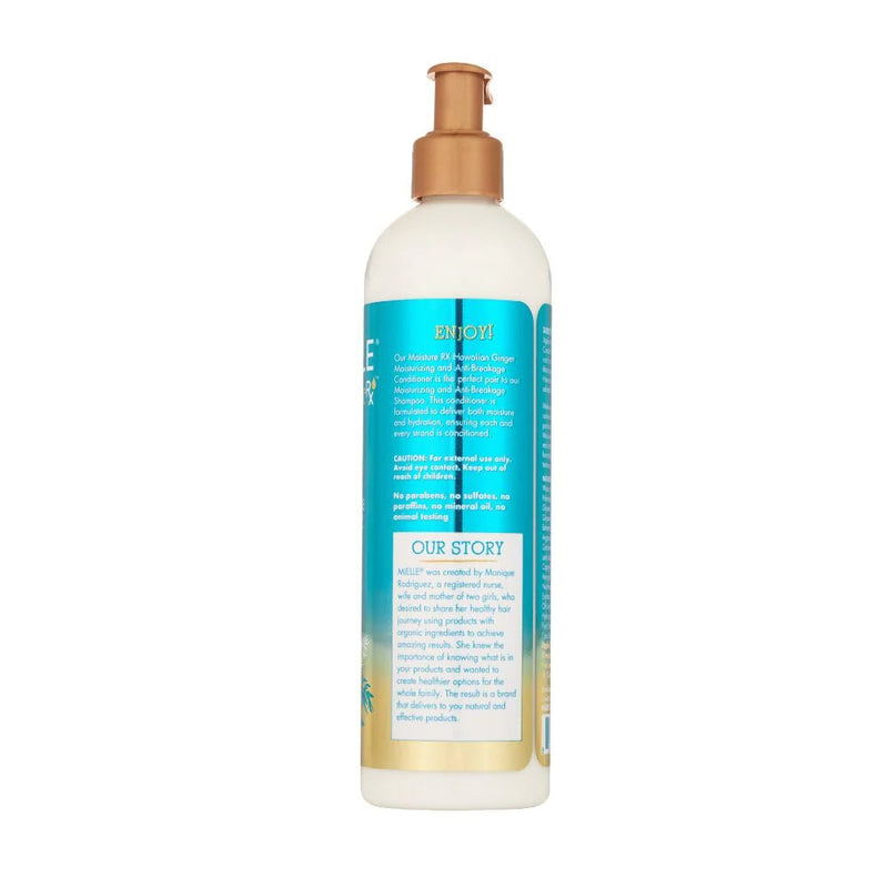 MIELLE ORGANICS - MOISTURE RX HAWAIIAN GINGER MOISTURIZING & ANTI - BREAKAGE CONDITIONER - 12 OZ - MeStore - Mielle Organics