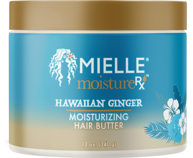 MIELLE ORGANICS - MOISTURE RX HAWAIIAN GINGER MOISTURIZING HAIR BUTTER - 12 OZ - MeStore - Mielle Organics