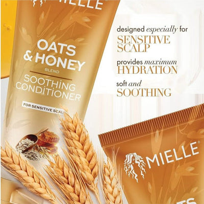 MIELLE ORGANICS - OATS & HONEY SOOTHING CONDITIONER - 8 OZ - MeStore - Mielle Organics