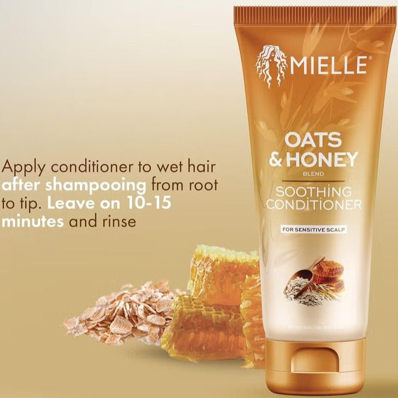 MIELLE ORGANICS - OATS & HONEY SOOTHING CONDITIONER - 8 OZ - MeStore - Mielle Organics