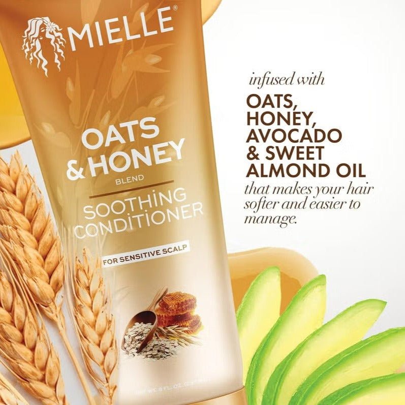 MIELLE ORGANICS - OATS & HONEY SOOTHING CONDITIONER - 8 OZ - MeStore - Mielle Organics