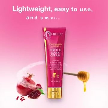 MIELLE ORGANICS - POMEGRANATE AND HONEY STRETCHMARK CREAM - 3 OZ - MeStore - Mielle Organics