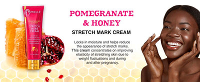 MIELLE ORGANICS - POMEGRANATE AND HONEY STRETCHMARK CREAM - 3 OZ - MeStore - Mielle Organics