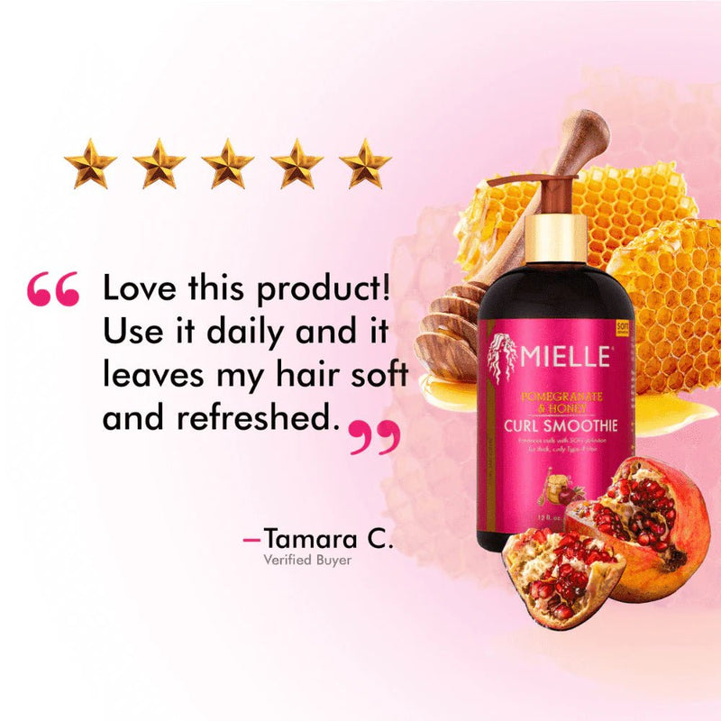 MIELLE ORGANICS - POMEGRANATE & HONEY CURL SMOOTHIE - 12 OZ - MeStore - Mielle Organics