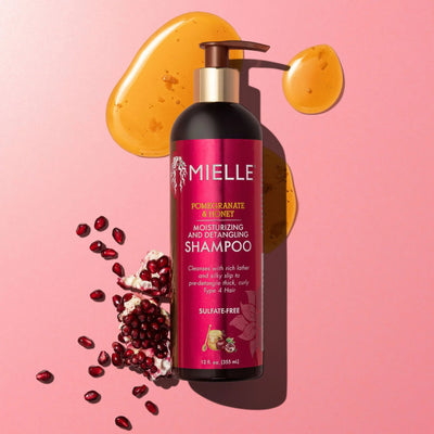 MIELLE ORGANICS - POMEGRANATE & HONEY SHAMPOO - 12 OZ - MeStore - Mielle Organics