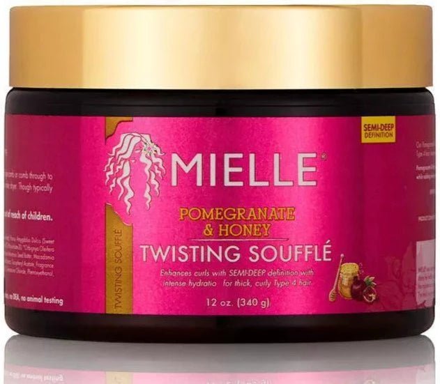 MIELLE ORGANICS - POMEGRANATE & HONEY TWISTING SOUFFLE - 12 OZ - MeStore - Mielle Organics