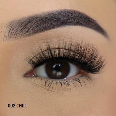 Moira 3D Effect Bionic Vegan Faux Mink Lashes (002, Chill) - MeStore - Moira Beauty