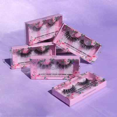 Moira 3D Effect Bionic Vegan Faux Mink Lashes (006, Wish) - MeStore - Moira Beauty