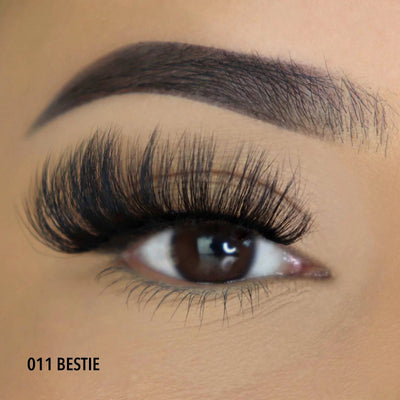 Moira 3D Effect Bionic Vegan Faux Mink Lashes (011, Bestie) - MeStore - Moira Beauty