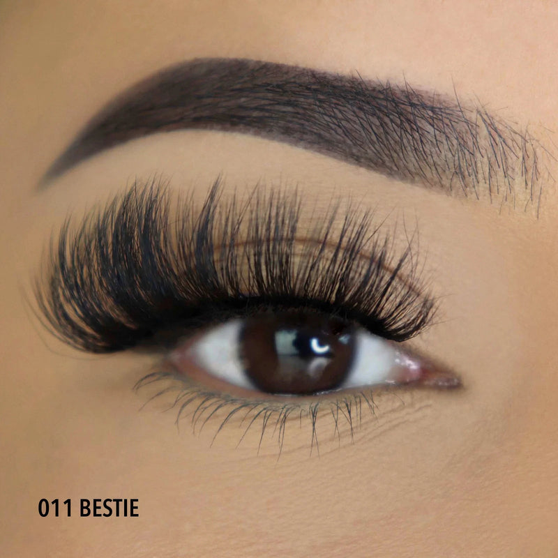 Moira 3D Effect Bionic Vegan Faux Mink Lashes (011, Bestie) - MeStore - Moira Beauty