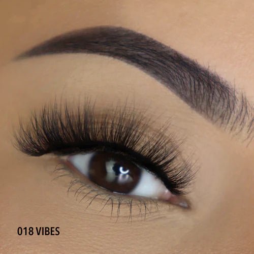 Moira 3D Effect Bionic Vegan Faux Mink Lashes (018, Vibes) - MeStore - Moira Beauty