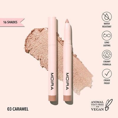 Moira - At Glance Stick Shadow (003, Caramel) - MeStore - Moira Beauty