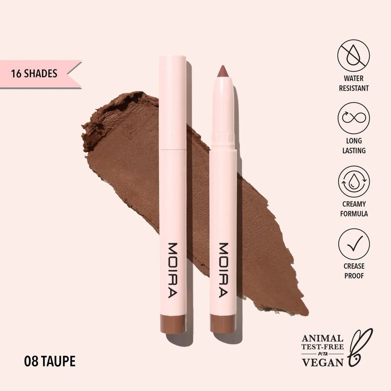 Moira - At Glance Stick Shadow (008, Taupe) - MeStore - Moira Beauty