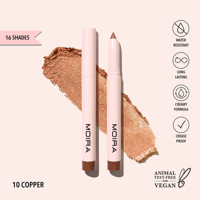 Moira - At Glance Stick Shadow (010, Copper) - MeStore - Moira Beauty