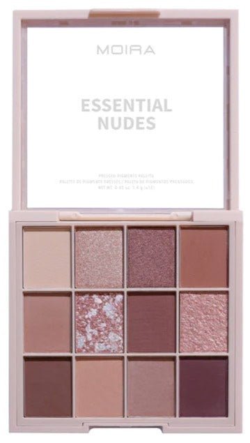 Moira Beauty - essential Nudes Pressed Pigment Eyeshadow Palette Epp001 - MeStore - Moira Beauty