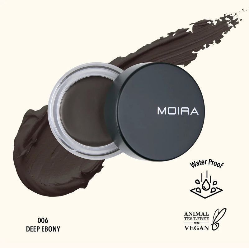 Moira Brow Defying Gel (006, Deep Ebony) - MeStore - Moira Beauty