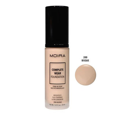 Moira - Complete Wear™ Foundation (200, Bisque) - MeStore - Moira Beauty