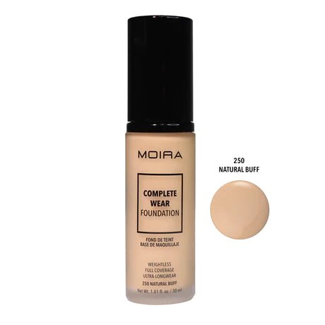 Moira - Complete Wear™ Foundation (250, Natural Buff) - MeStore - Moira Beauty