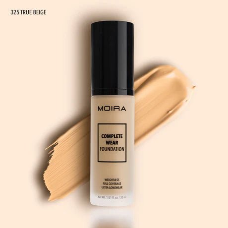 Moira - Complete Wear™ Foundation (325, True Beige) - MeStore - Moira Beauty