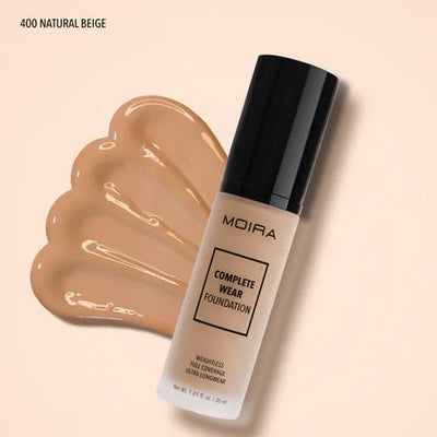 Moira - Complete Wear Foundation (400, Natural Beige) - MeStore - Moira Beauty