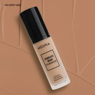 Moira - Complete Wear™ Foundation (500, Honey Sand) - MeStore - Moira Beauty