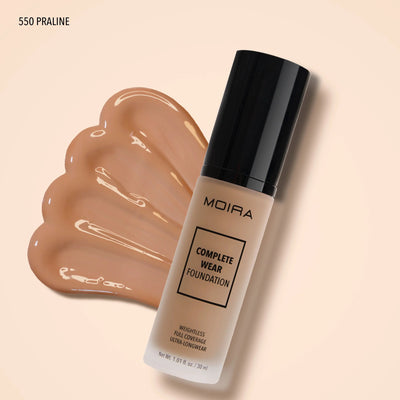 Moira - Complete Wear Foundation (550, Praline) - MeStore - Moira Beauty