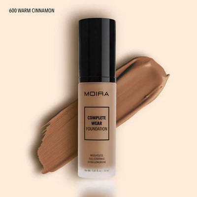 Moira - Complete Wear™ Foundation (600, Warm Cinnamon) - MeStore - Moira Beauty