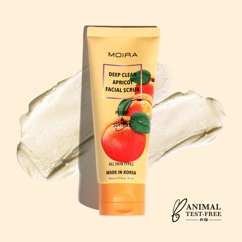 Moira - Deep Clean Apricot Facial Scrub - MeStore - Moira Beauty