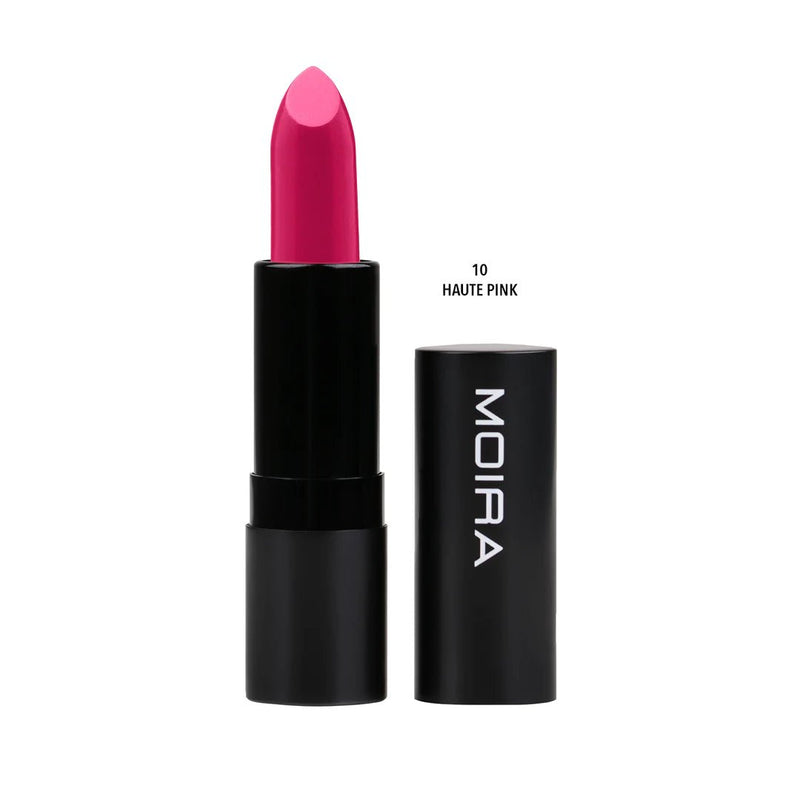 Moira Defiant Lipstick ( 010, Haute Pink ) - MeStore - Moira Beauty