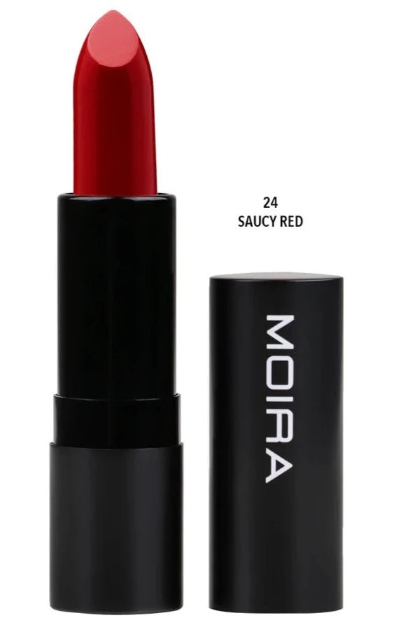 Moira Defiant Lipstick ( 024, Saucy Red ) - MeStore - Moira Beauty