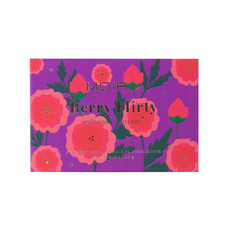 Moira Dual Blusher Berry Flirty Dual Blusher - MeStore - Moira Beauty