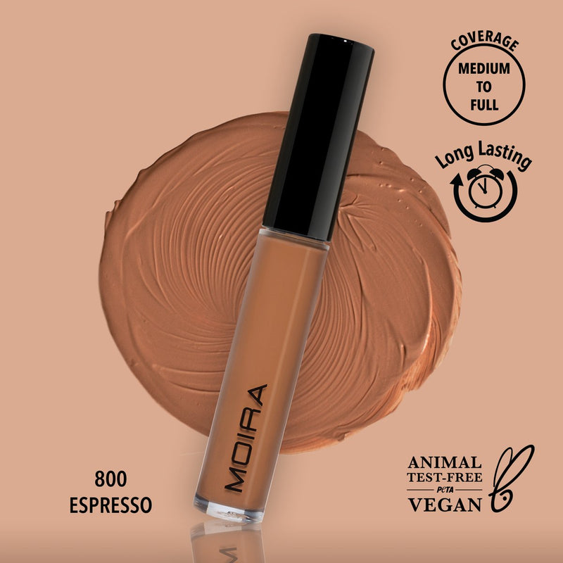 Moira Lavish Creamy Concealer (008 Espresso) - MeStore - Moira Beauty