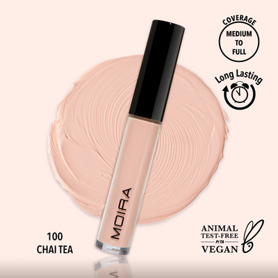 Moira Lavish Creamy Concealer (100, Chai Tea) - MeStore - Moira Beauty