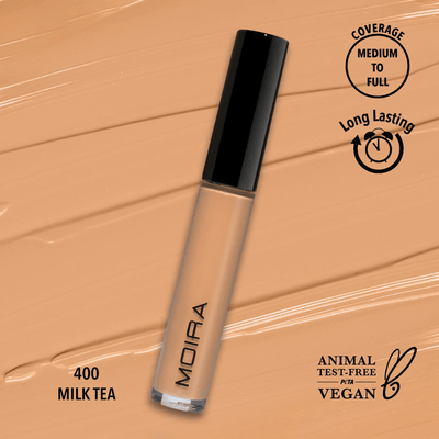 Moira Lavish Creamy Concealer (400, Milk Tea) - MeStore - Moira Beauty