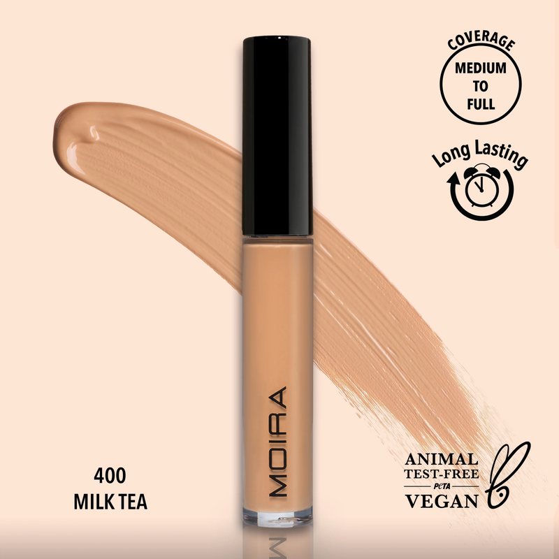 Moira Lavish Creamy Concealer (400, Milk Tea) - MeStore - Moira Beauty