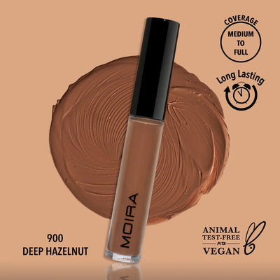 Moira Lavish Creamy Concealer (900, Deep Hazelnut) - MeStore - Moira Beauty