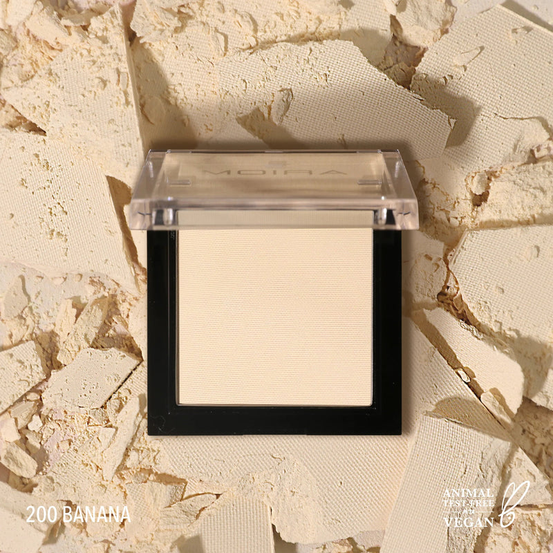 Moira - Lavish Pressed Finishing Powder (200, Banana) - MeStore - Moira Beauty