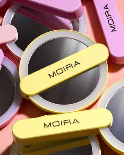 Moira Led Hand Compact Mirror (003, Yellow) - MeStore - Moira Beauty