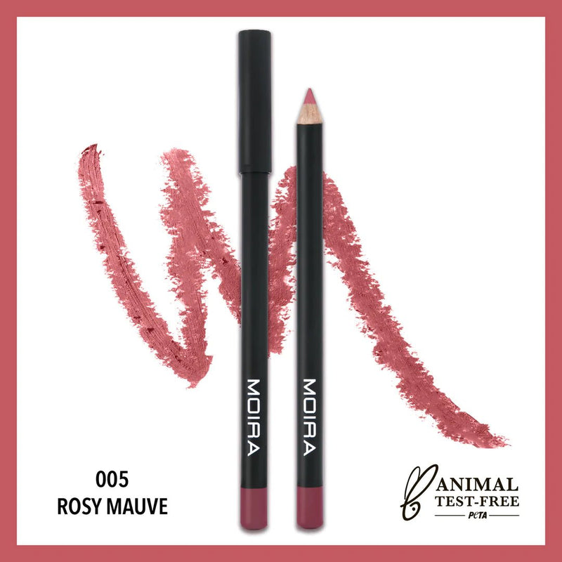 Moira Lip Exposure Pencil (005, Rosy Mauve) - MeStore - Moira Beauty