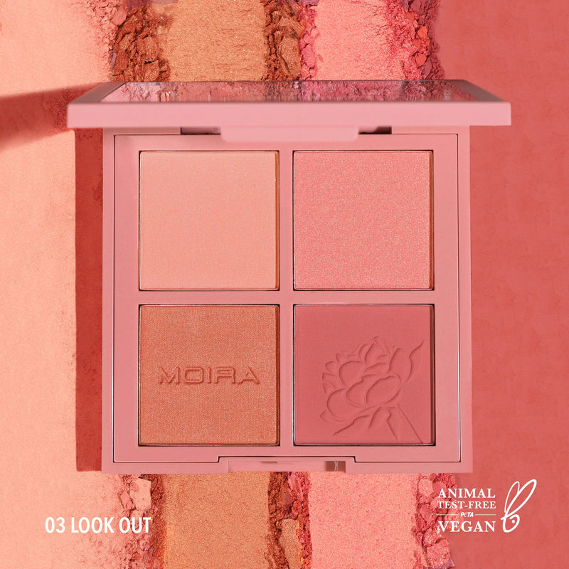 Moira - Look Out Face Palette - MeStore - Moira Beauty